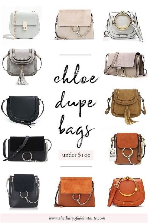 chloe drew look alike bag|best chloe look alike dupe.